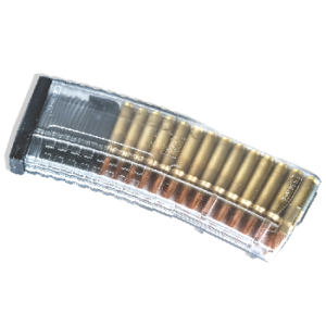 МАГАЗИН ДЛЯ AR-15 (ПРОЗРАЧНЫЙ), MAG AR-15 30/TR G3