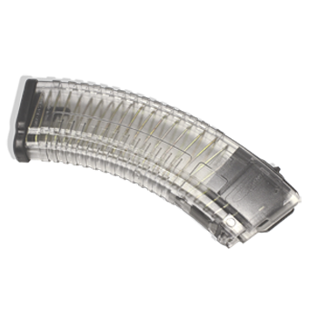 МАГАЗИН ДЛЯ АК-7,62 (ПРОЗРАЧНЫЙ), MAG АК762 30/TR G2 M2